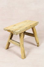 Vintage Rustic Stool - Elm wood - Small - 267