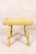 Vintage Rustic Stool - Elm wood - Small - 269
