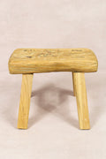 Vintage Rustic Stool - Elm wood - Small - 270