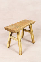 Vintage Rustic Stool - Elm wood - Small - 271