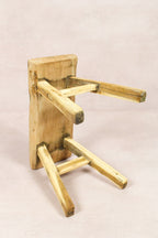 Vintage Rustic Stool - Elm wood - Small - 271