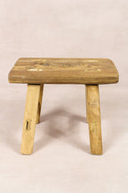 Vintage Rustic Stool - Elm wood - Small - 272