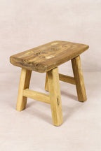 Vintage Rustic Stool - Elm wood - Small - 272