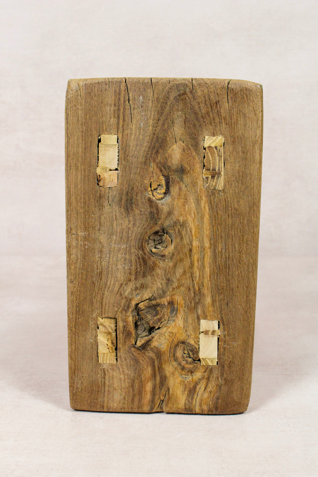 Vintage Rustic Stool - Elm wood - Small - 272