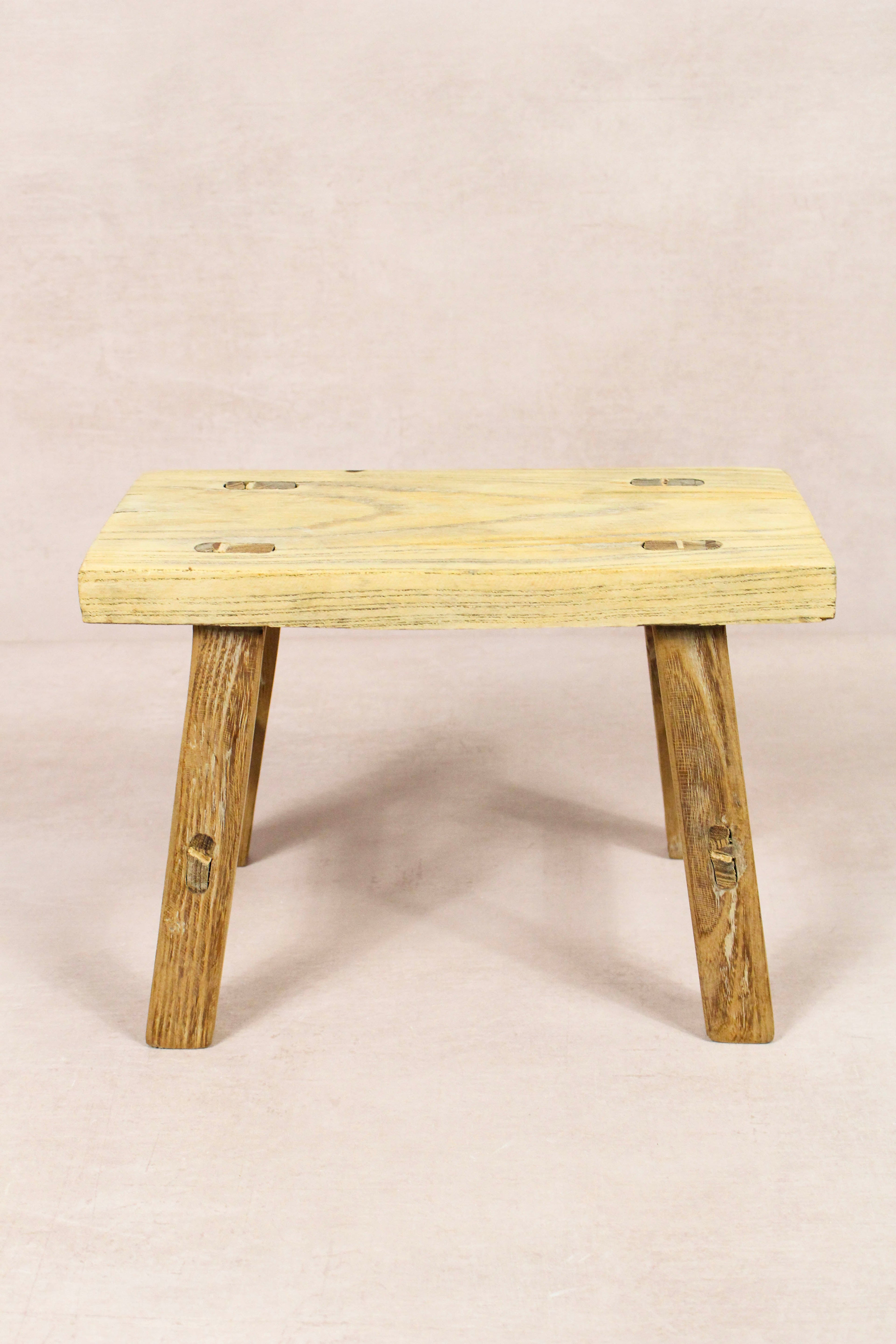 Vintage Rustic Stool - Elm wood - Small - 278