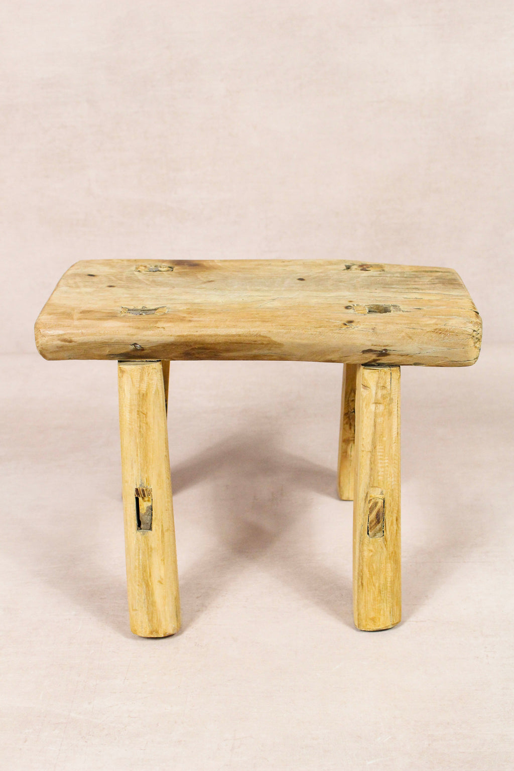 Vintage Rustic Stool - Elm wood - Small - 279