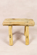Vintage Rustic Stool - Elm wood - Small - 279