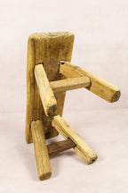 Vintage Rustic Stool - Elm wood - Small - 282