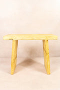 Vintage Rustic Stool - Elm wood - Square - 281