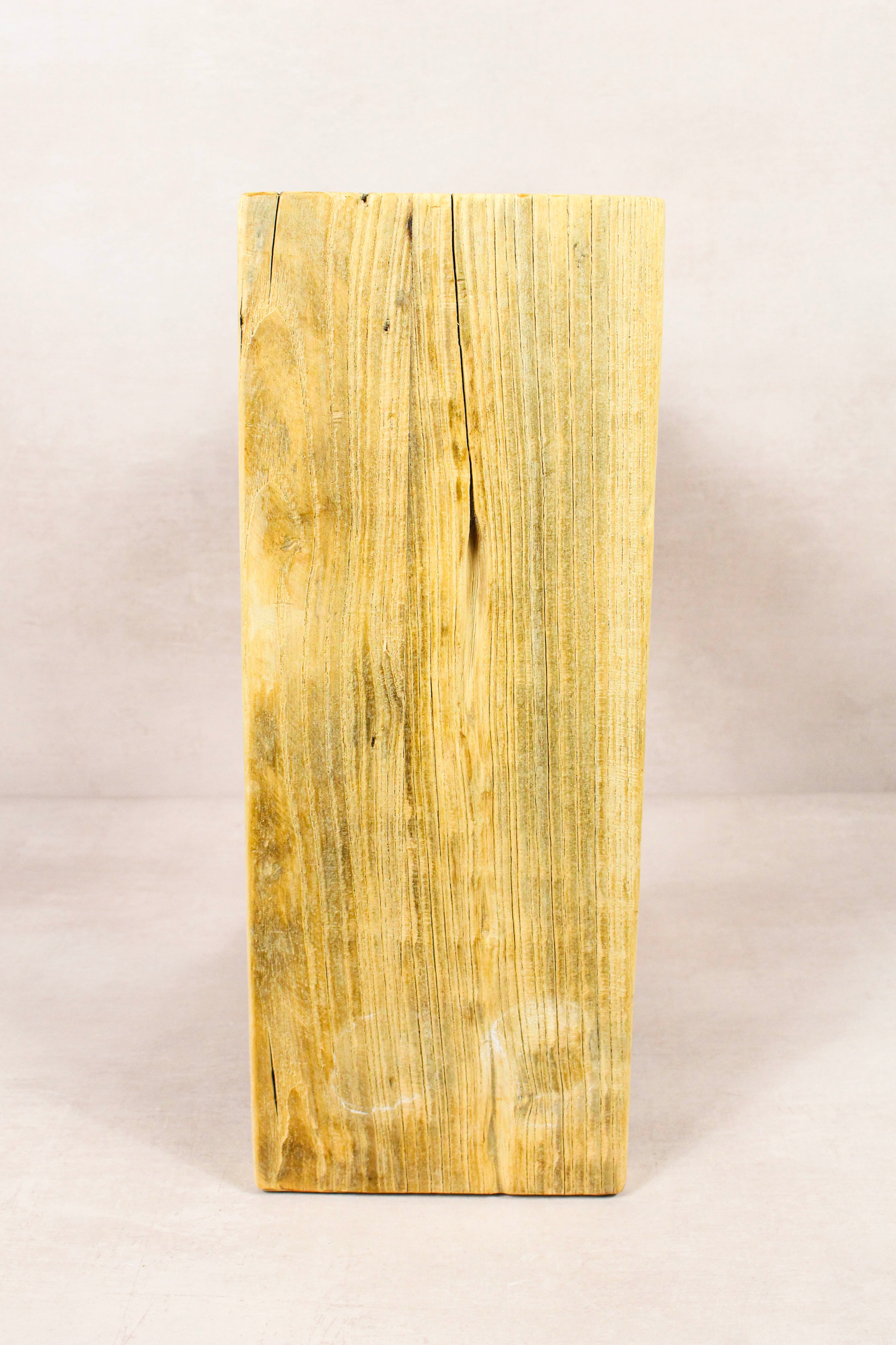 Vintage Rustic Stool - Elm wood - Square - 281