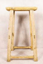 Vintage Rustic Stool - Elm wood - 283
