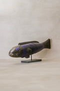 Large Bozo Puppet Fish - Mali - Blue