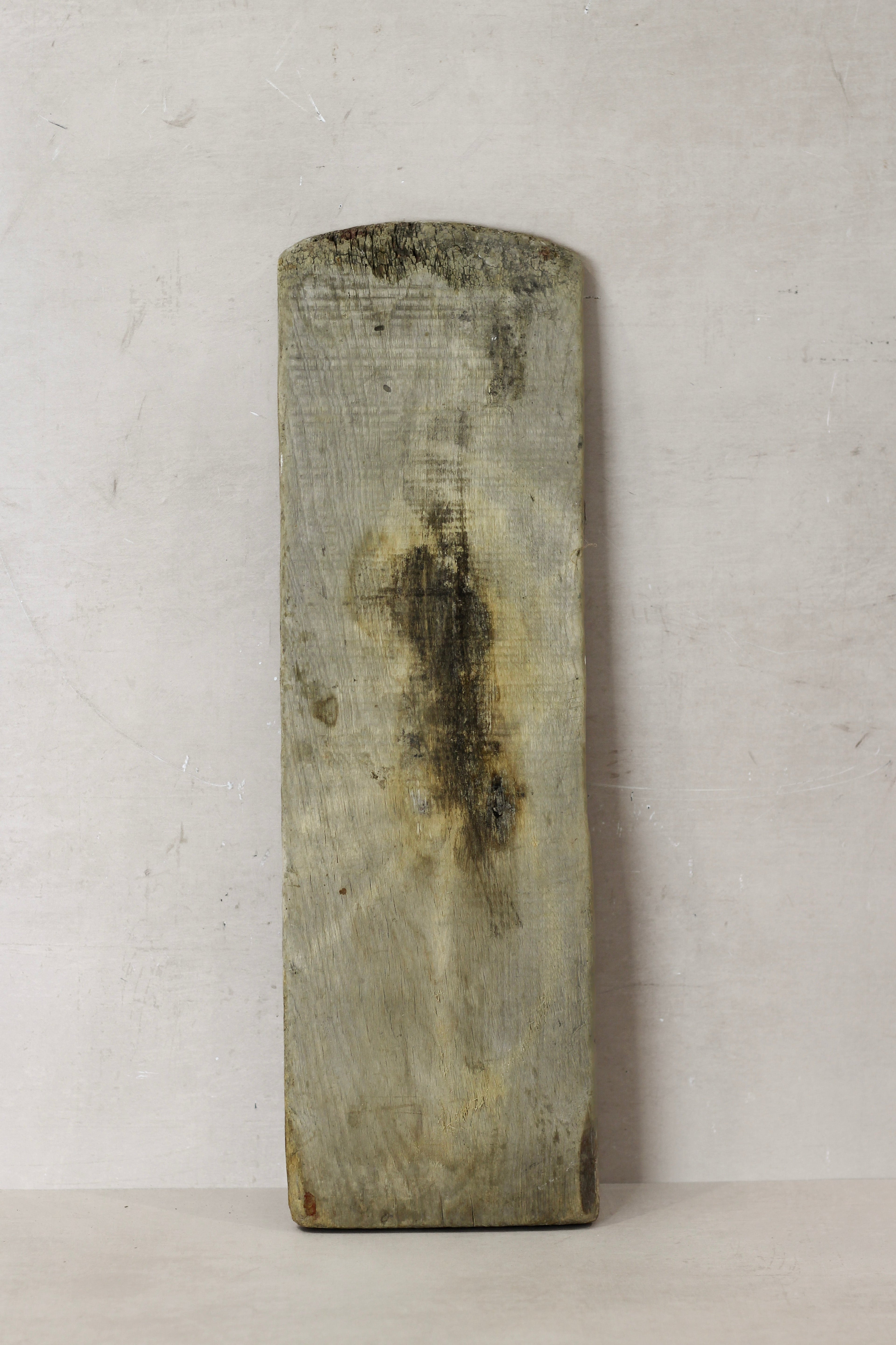 Vintage Elm Wooden Washboard - no 14