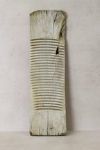 Vintage Elm Wooden Washboard - no 16
