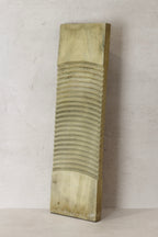 Vintage Elm Wooden Washboard - no 17