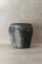 Vintage Dark Pot - No 76