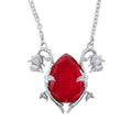 Cursed Bloom Rose Gemstone Necklace