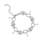 Moonlit Whispers Pearl Bracelet