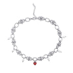 Scarlet Grace Pearl Choker