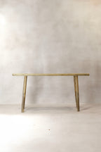 Antique Rustic Elm Skinny Bench 03