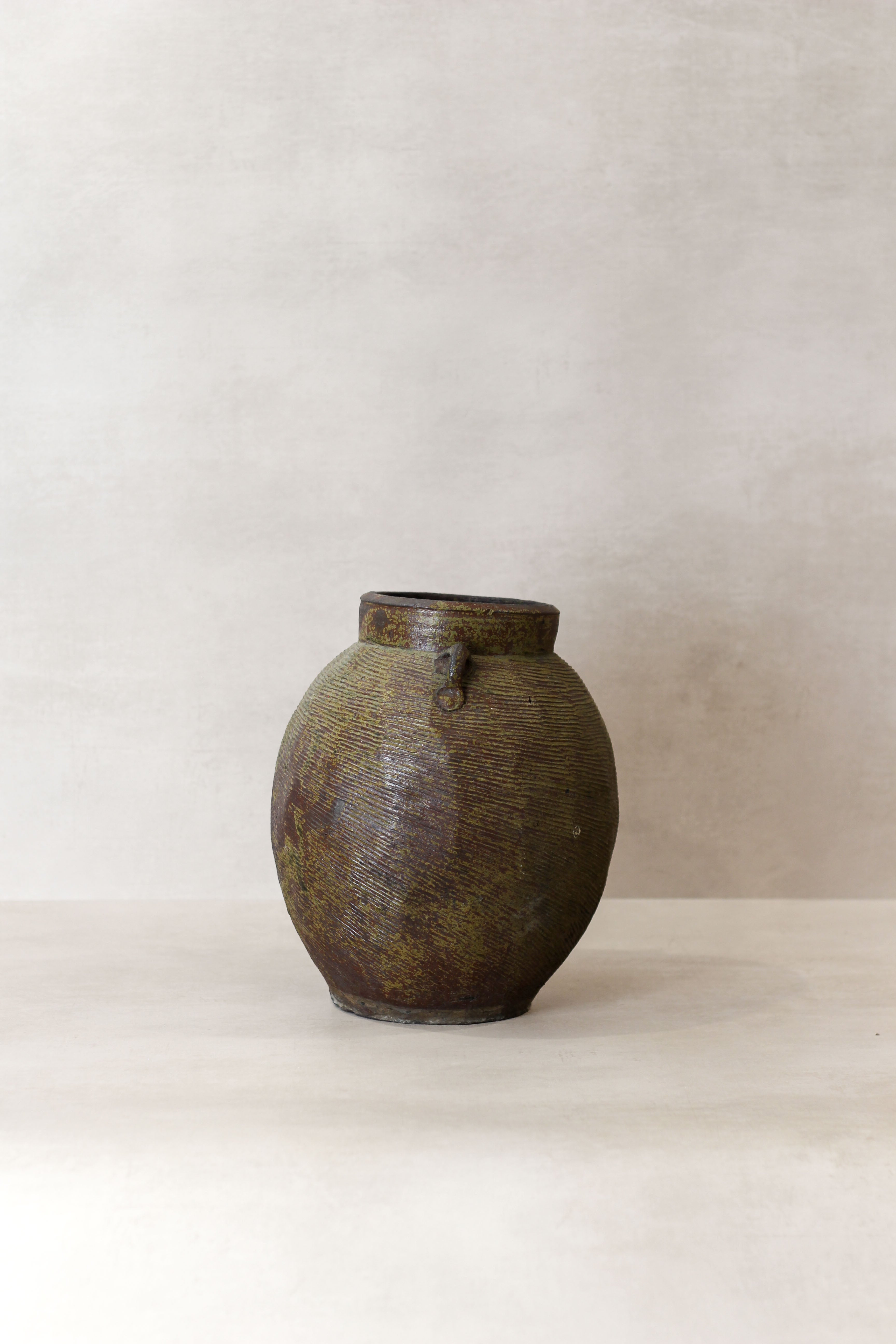 Antique Earthenware Preserve Pots - AEP 7