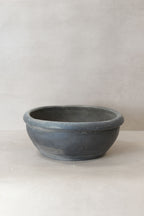 Wabi Sabi Antique Matt Grey Terracotta Bowl - OGB 03