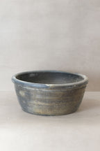 Wabi Sabi Antique Matt Grey Terracotta Bowl - OGB 04