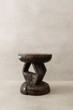 Vintage Tonga Stool - Copper Top - 27.1