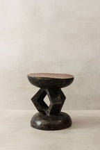 Vintage Tonga Stool - Copper Top - 28.1