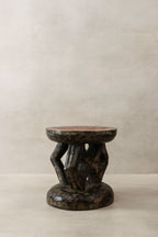 Vintage Tonga Stool - Copper Top - 25.2
