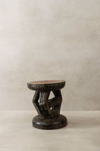 Vintage Tonga Stool - Copper Top - 25.1