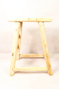 Vintage Rustic Stool - Elm wood - 198