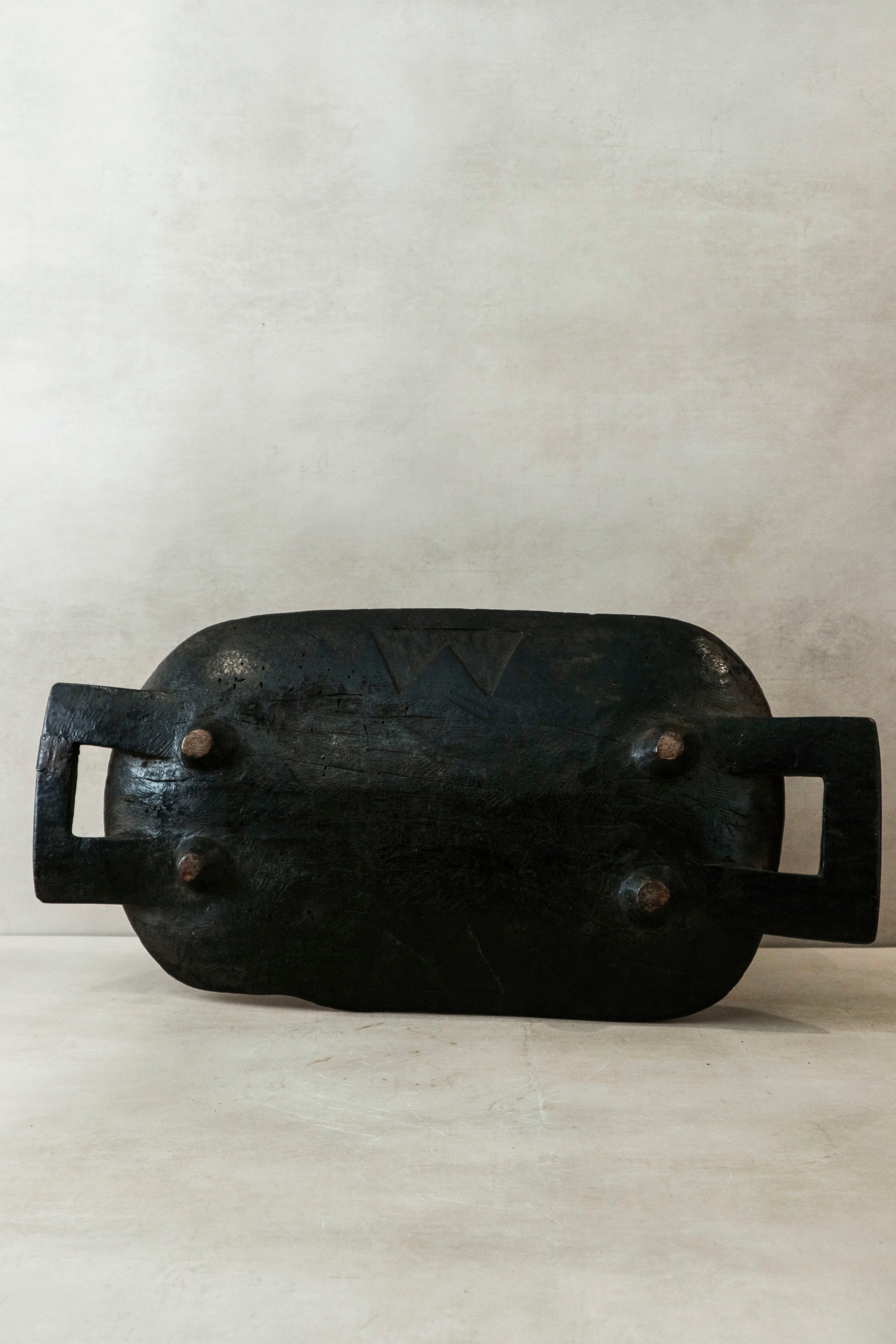 Vintage Zulu Food Platter - Hand carved 57.1