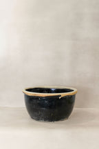 Wabi Sabi Antique Dark Glazed Terracotta Bowl - ODB 01