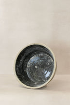 Wabi Sabi Antique Dark Glazed Terracotta Bowl - ODB 02