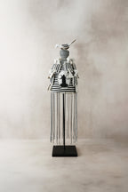 Yoruba Royal Crown Black & White - 15.1