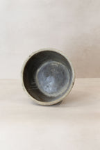 Wabi Sabi Antique Dark Glazed Terracotta Bowl Small- LBB 01