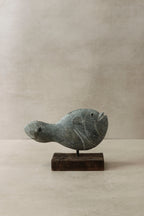 Stone Fish Sculpture - Zimbabwe - 29.1