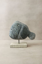 Stone Fish Sculpture - Zimbabwe - 35.1