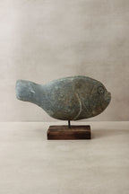 Stone Fish Sculpture - Zimbabwe - 35.2
