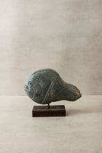 Stone Fish Sculpture - Zimbabwe - 31.1