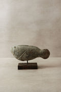 Stone Fish Sculpture - Zimbabwe - 32.1