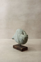 Stone Fish Sculpture - Zimbabwe - 31.3