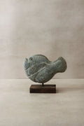 Stone Fish Sculpture - Zimbabwe - 31.4