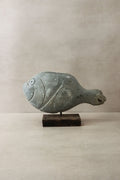Stone Fish Sculpture - Zimbabwe - 35.3