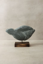 Stone Fish Sculpture - Zimbabwe - 35.4