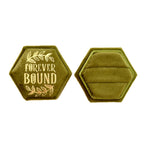 Forever Bound Green Wedding Ring Box