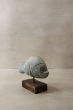 Stone Fish Sculpture - Zimbabwe - 29.3