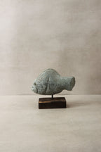 Stone Fish Sculpture - Zimbabwe - 30.6