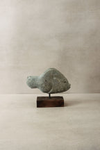 Stone Fish Sculpture - Zimbabwe - 30.6